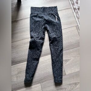 Gymshark Black Leopard Print Leggings